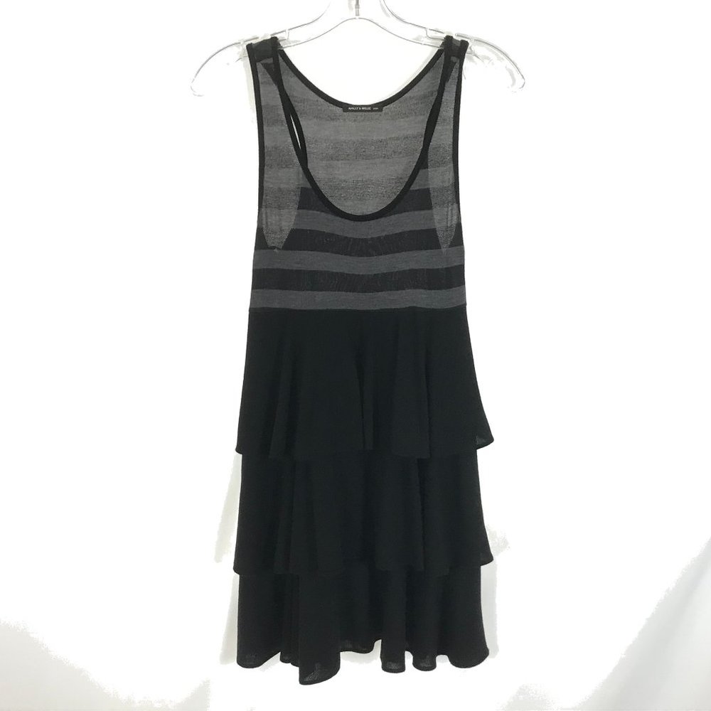 Small Nally & Millie Scoop Neck Tiered Knit Dress